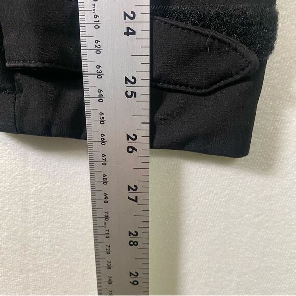 Michael Kors Black Soft Shell Hooded Jacket Size Large - Picture 15 of 16